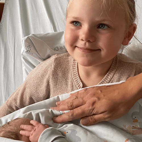 En stolt storesøster