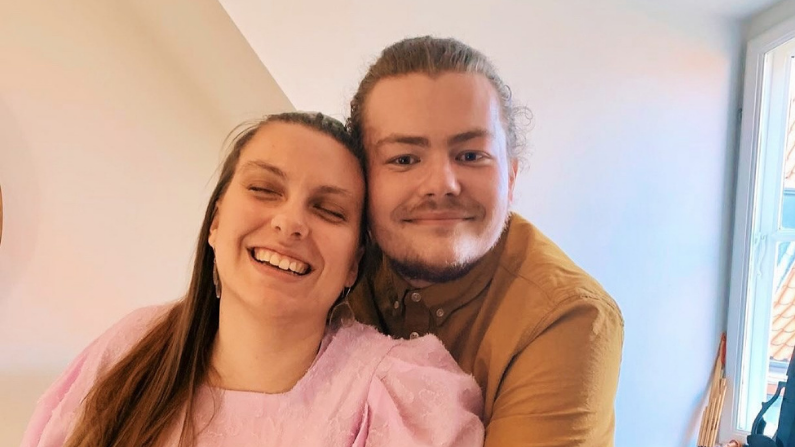 Camilla med kæreste Camilla med kæreste