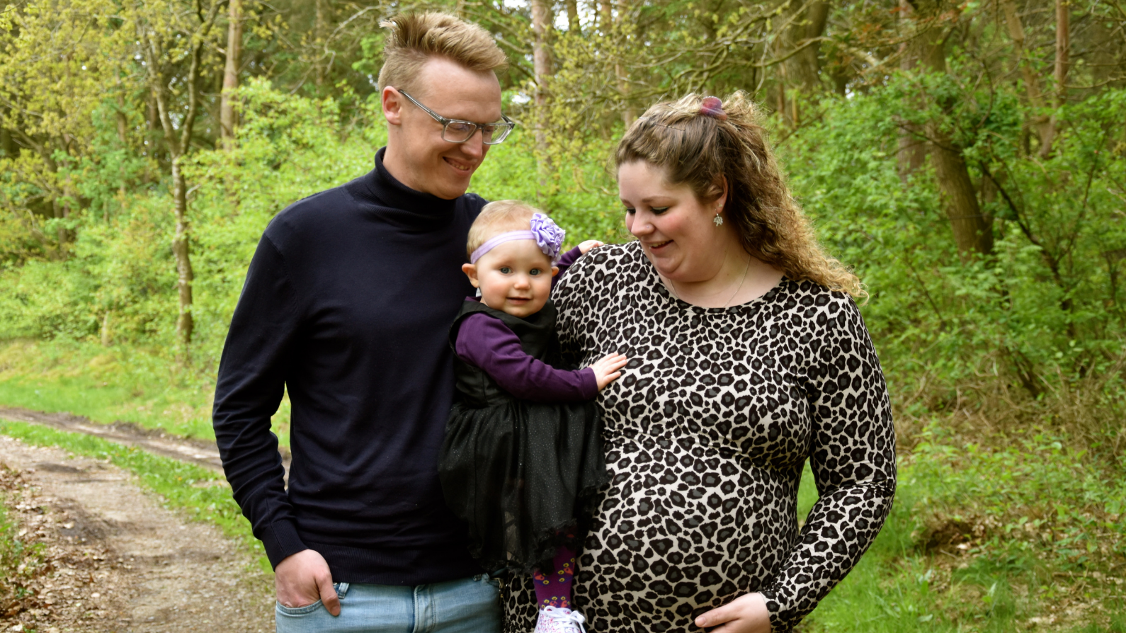 Victoria med familie Victoria med familie